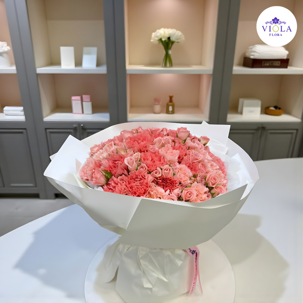 Blush Harmony Bouquet 🌸 باقة بلوش هارموني 🌸