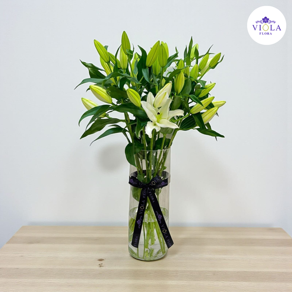 Pure Lily Vase مزهرية زنبق نقي
