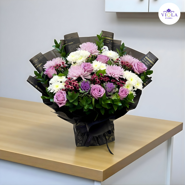 Lavender Bliss Bouquet باقة لافندر بليس