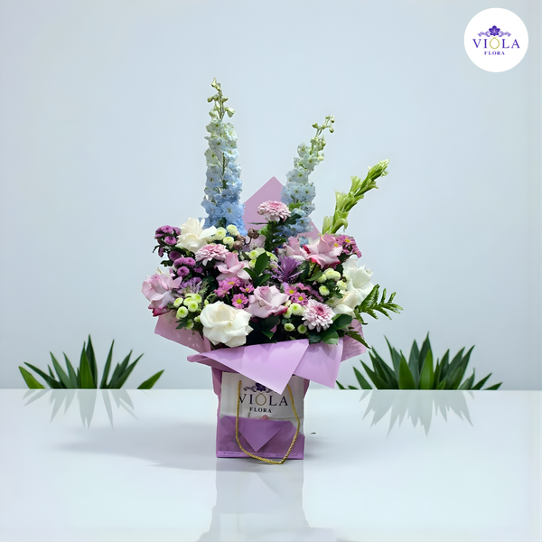 Pastel Dreams Bag Arrangement تنسيق حقيبة أحلام الباستيل