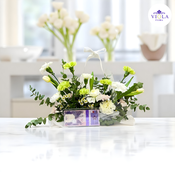 Elegant Green Glow 💚💐 توهج أخضر أنيق 💚💐