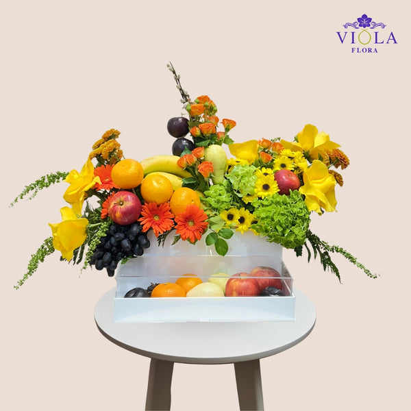 Golden Citrus Bloom  زهرة الحمضيات الذهبية