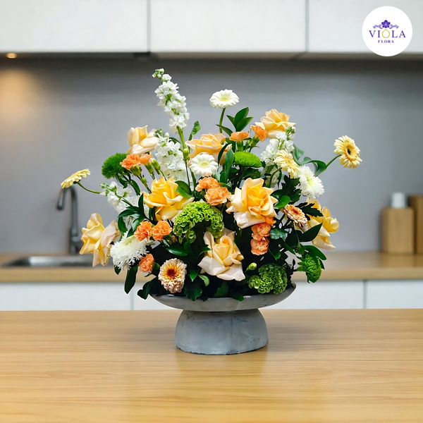 Golden Serenity Arrangement تنسيق ”الهدوء الذهبي