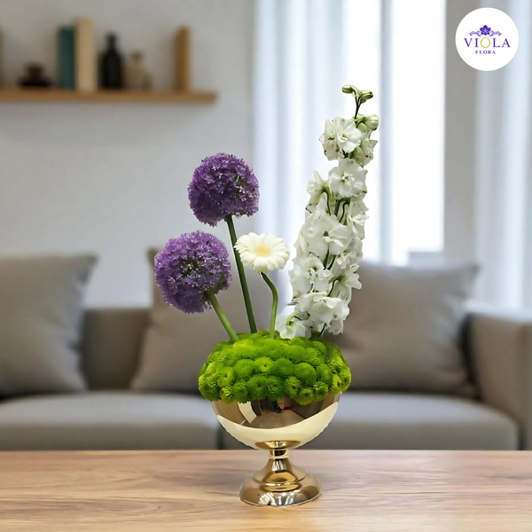 Modern Elegance Centerpiece  تحفة فنية عصرية وأنيقة