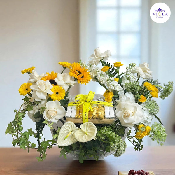 Golden Glow Arrangement  تنسيق ”توهج ذهبي“