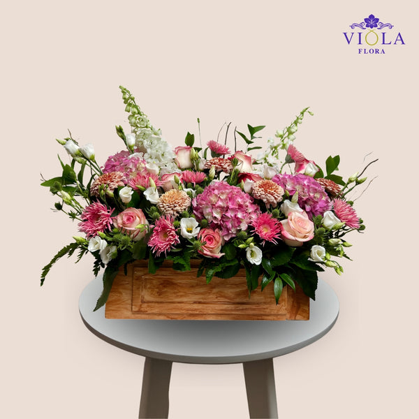 Blush Garden Crate صندوق حديقة بلاش جاردن كريت